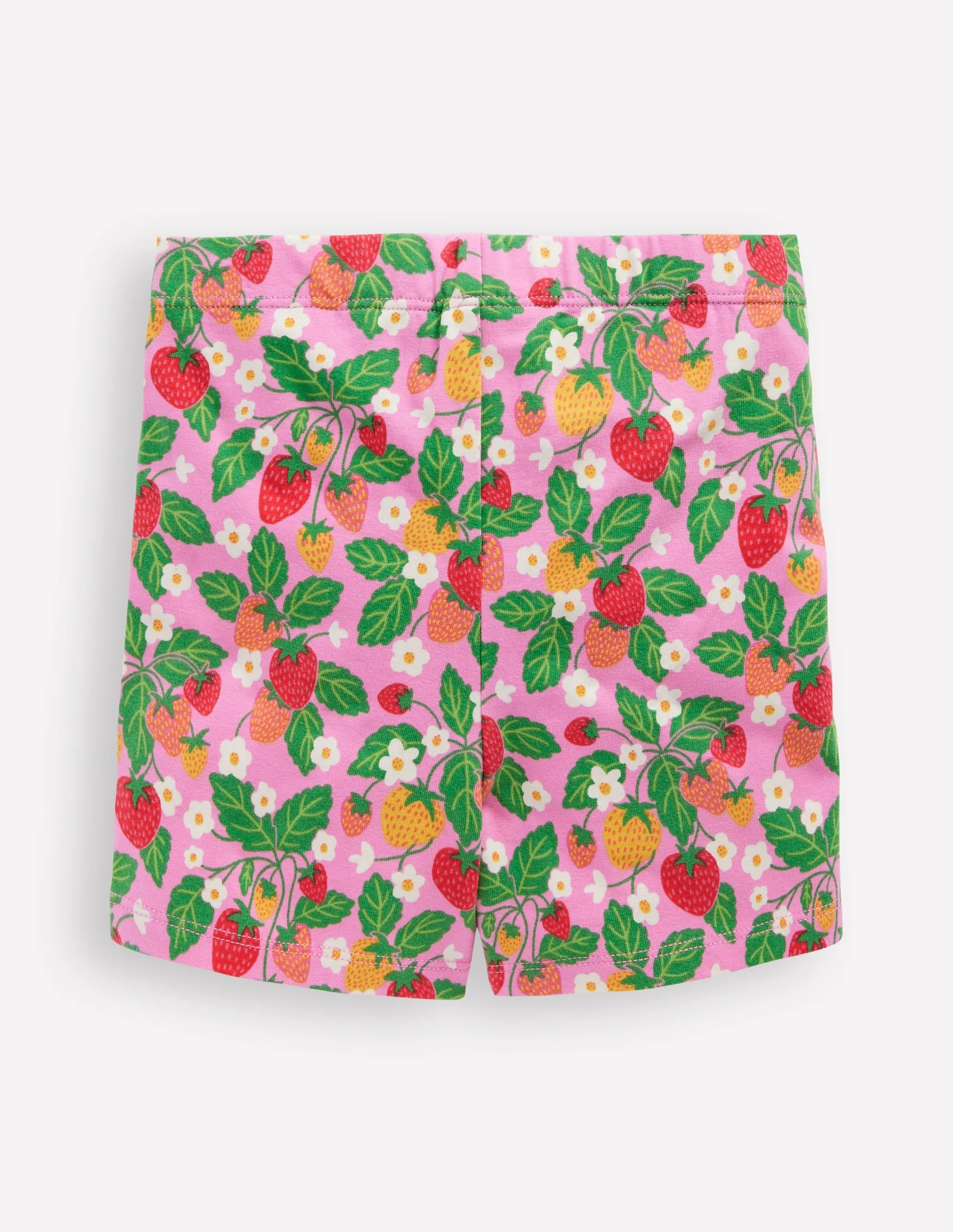 Cartwheel Shorts-Meadowsweet Pink Garden Floral