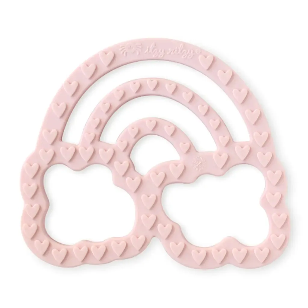 Chew Chew Silicone Teether | Rainbow