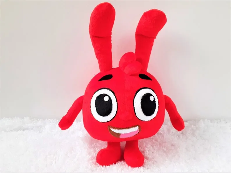 Custom Mila and Morphle plush
