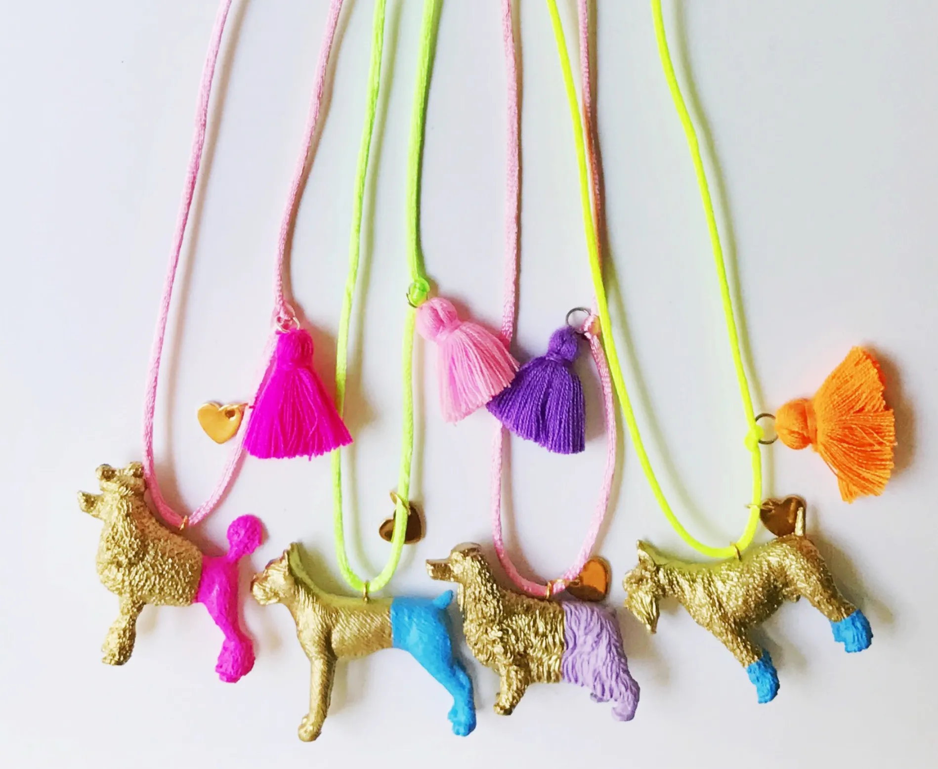 Dog Tassel Necklace
