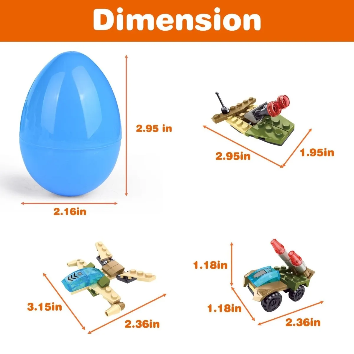 Easter Egg Army Toys