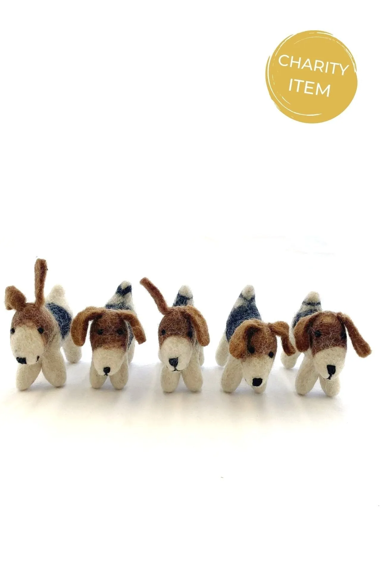 Felt 'Good Boi' Puppy Dogs - Charity Toy