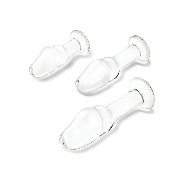 Glas Helmet Head Anal Training Kit - Set of 3