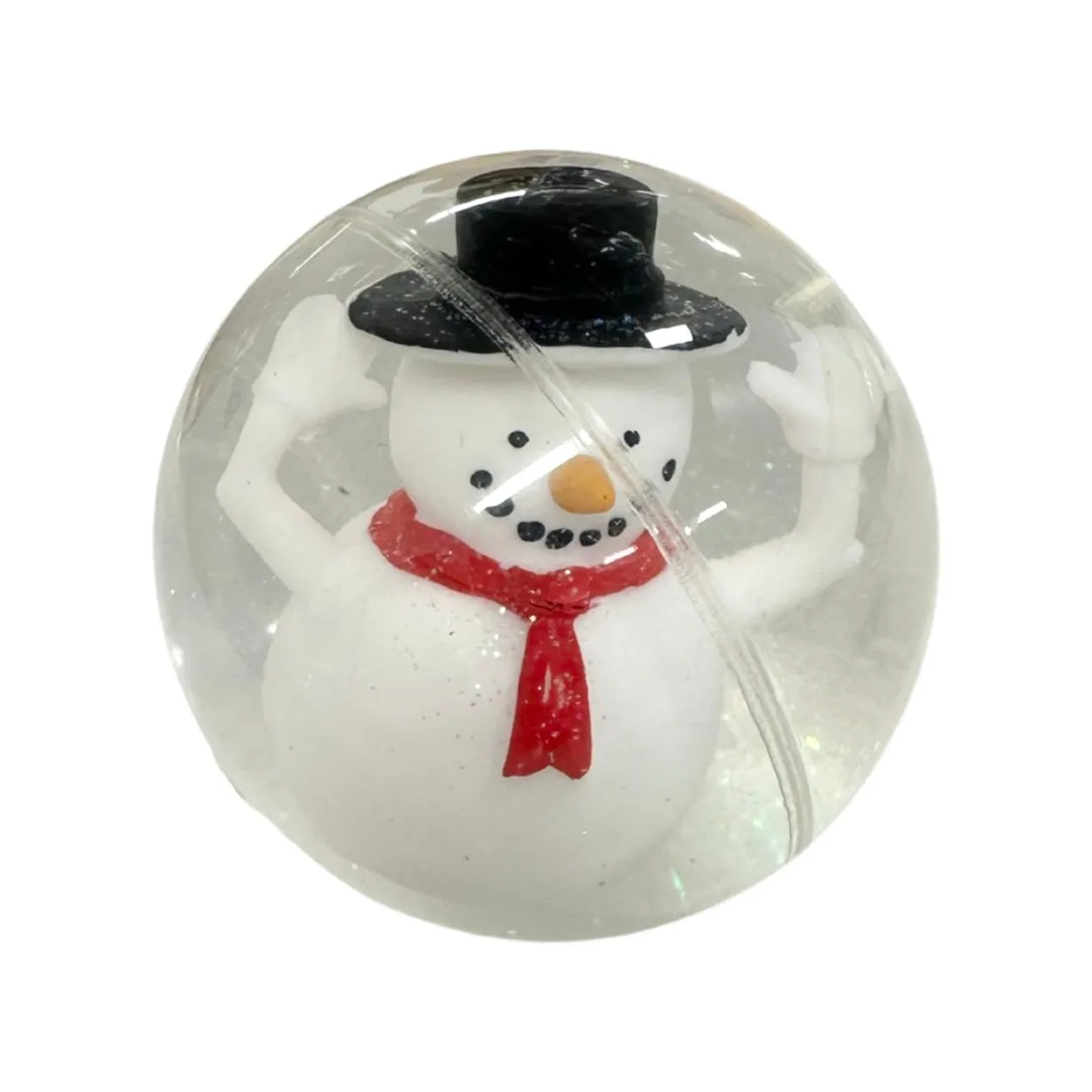 Holiday Light Up Glitter Bouncing Ball