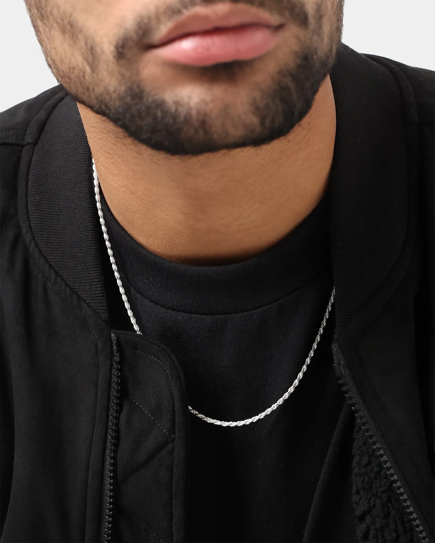 House Of Auric 2.5mm Rope Chain Sterling Silver