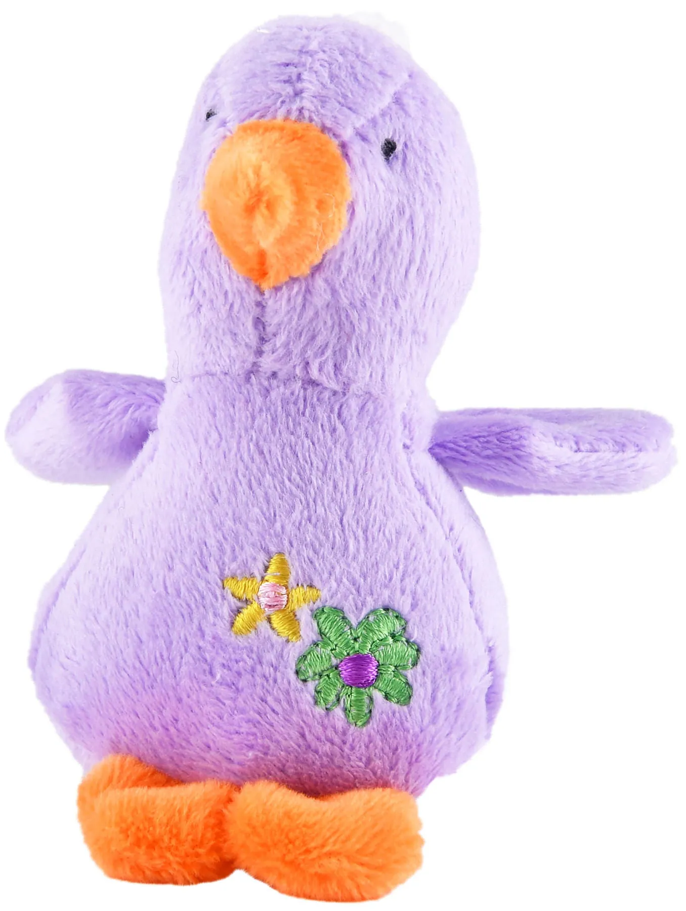 Jeffers 4" Baby Duck Plush Squeaker Dog Toy, each