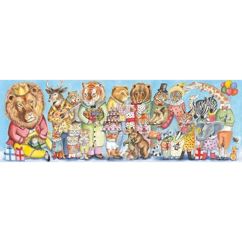 King's Party Gallery Jigsaw Puzzle   Poster