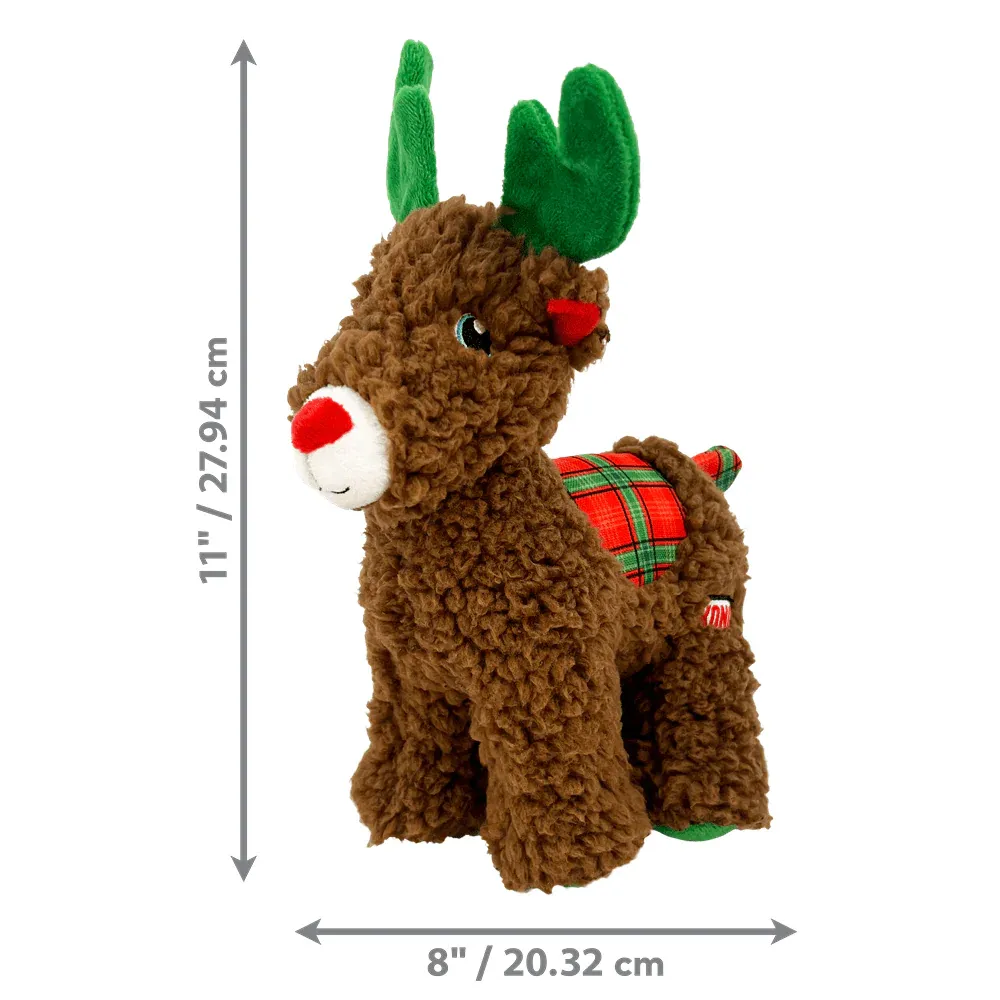 Kong Holiday Dog Toy Sherps Reindeer