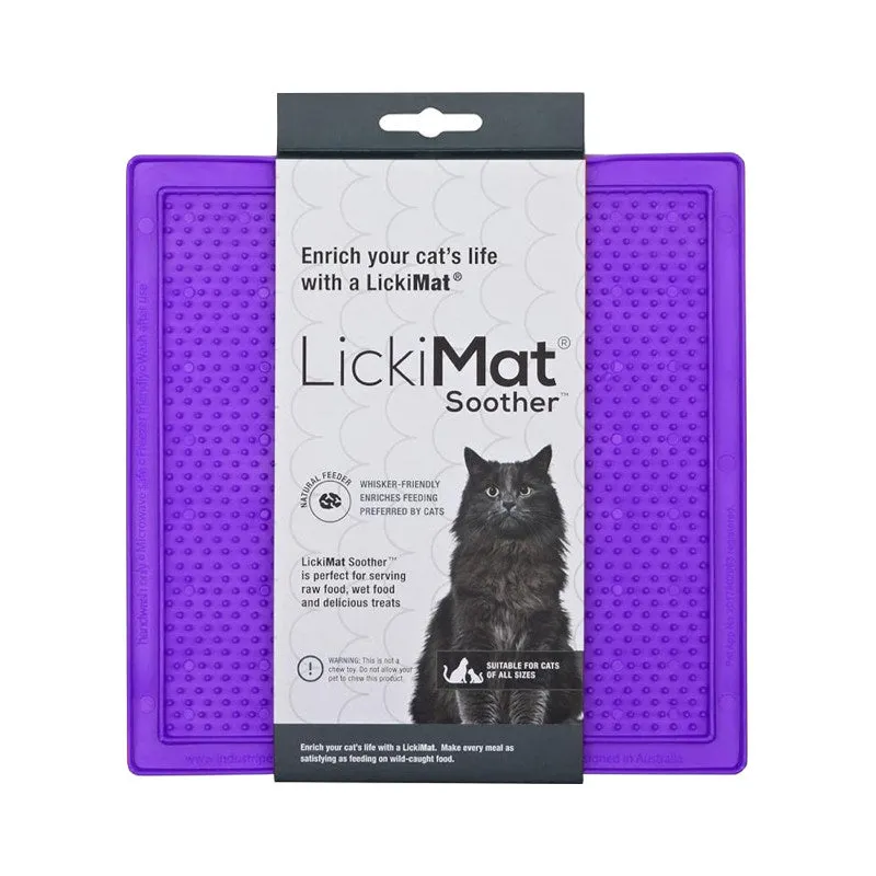 Lickimat Cat Feeder Soother