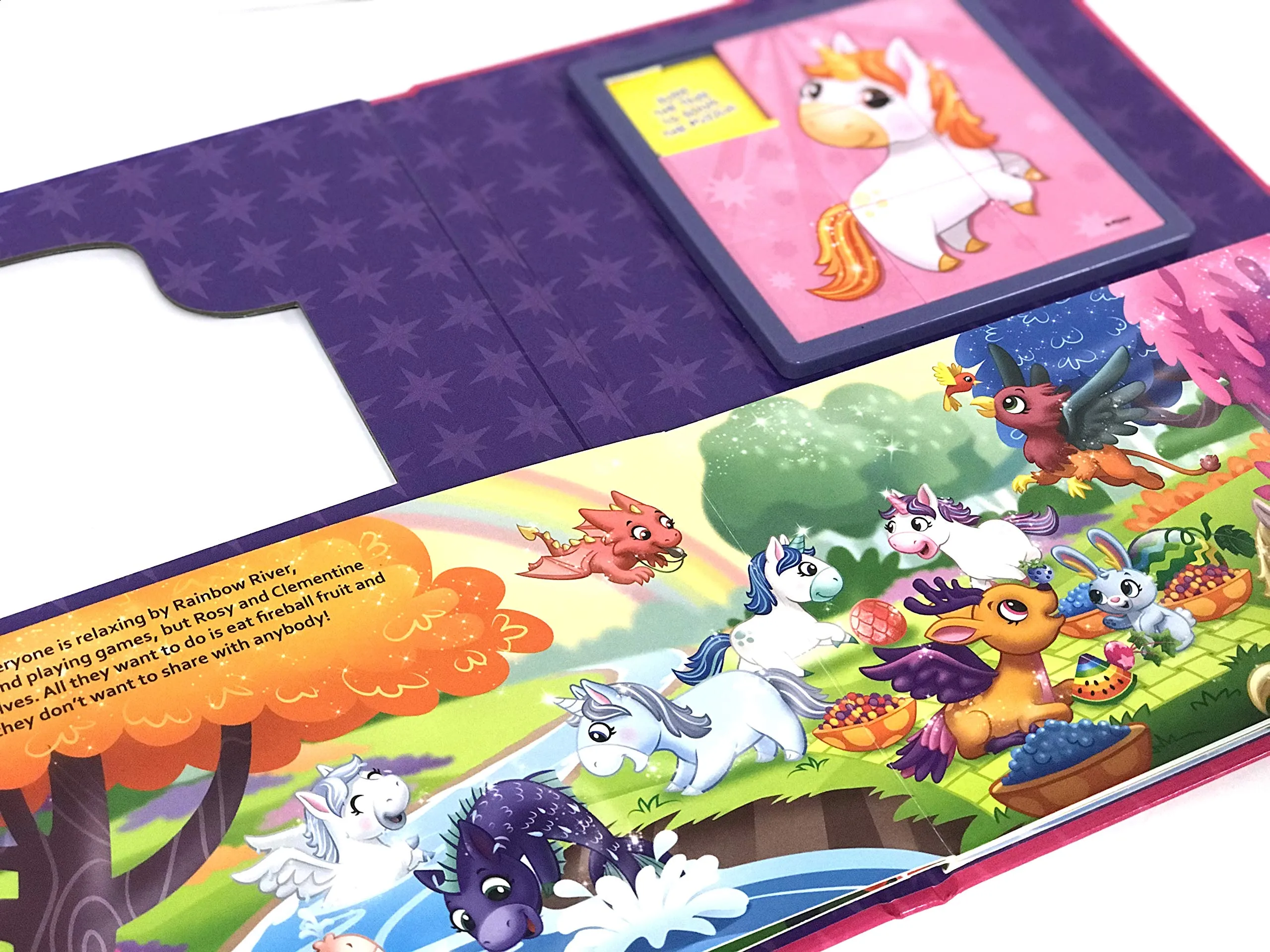 Phidal Unicorns Sliding Tiles - English