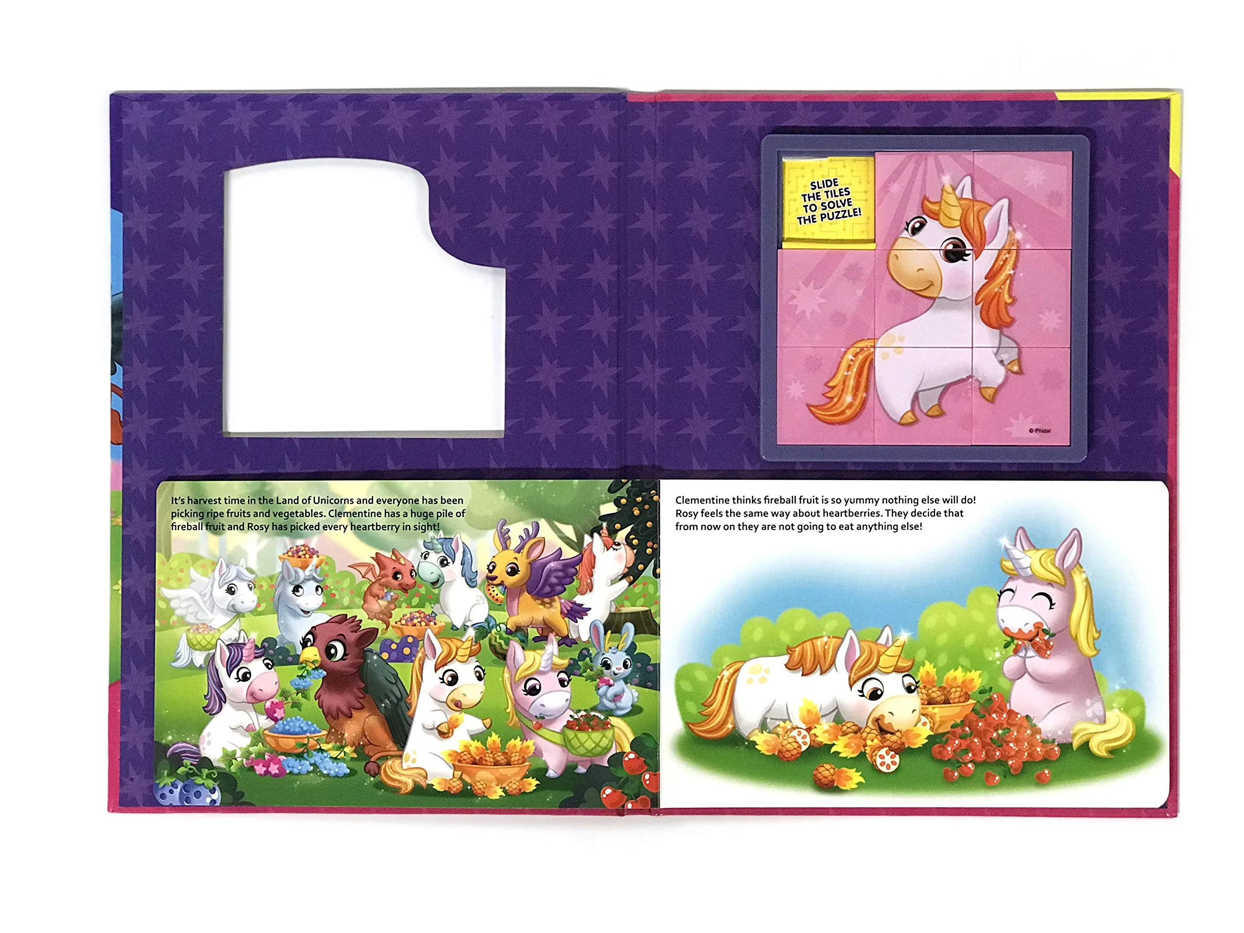 Phidal Unicorns Sliding Tiles - English