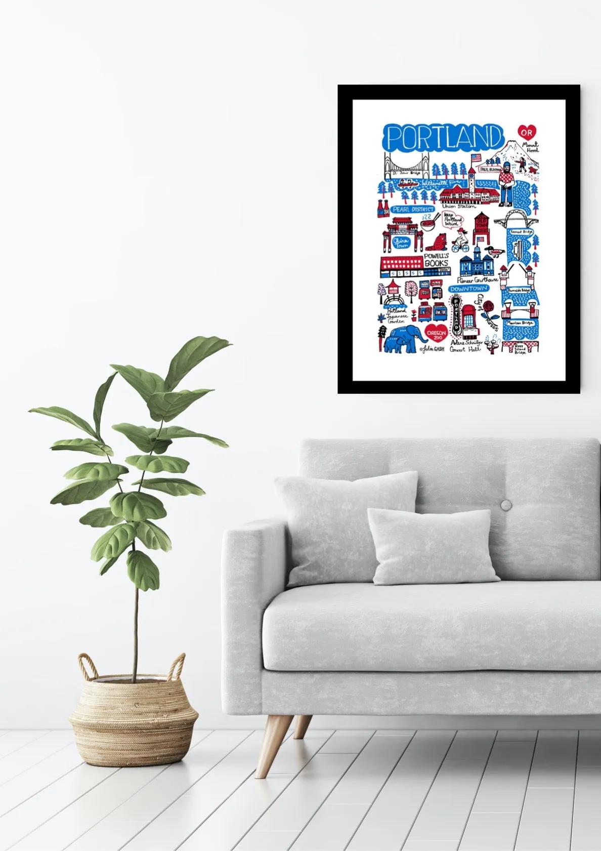 Portland Art Print