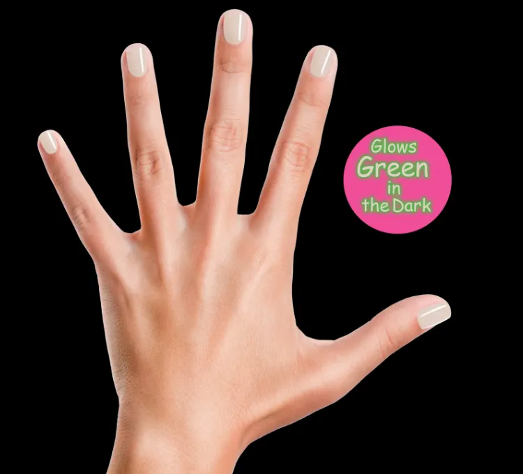 Radioactive Nail Polish