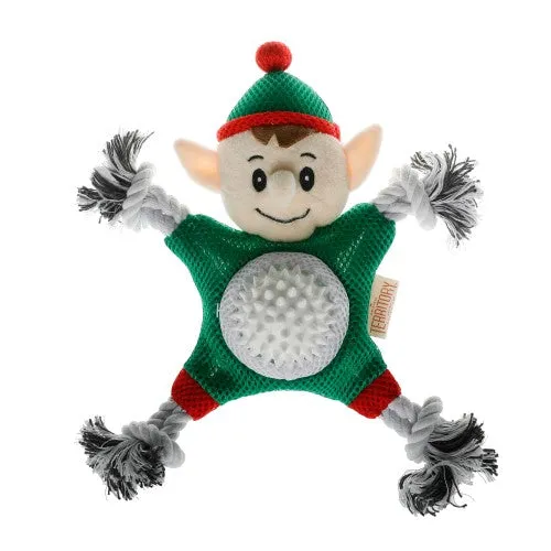Territory Elf 2-In-1 Mesh Dog Toy