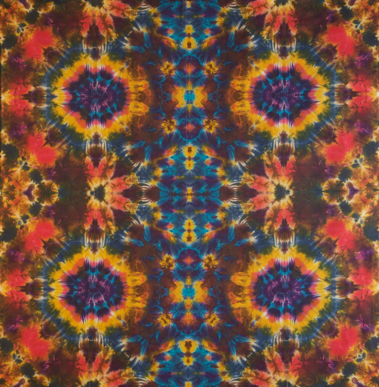 'The Sorcerer's Towers' Mandala art panel 56"X56" #0762