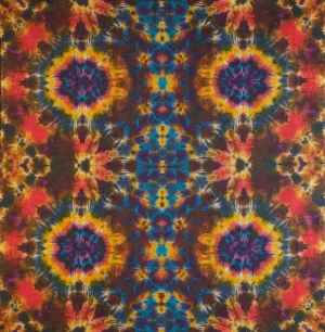 'The Sorcerer's Towers' Mandala art panel 56"X56" #0762